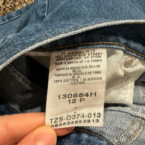 Vintage 90’s Riders by Lee Straight Leg Denim Jeans 12P - Picture 4 of 10